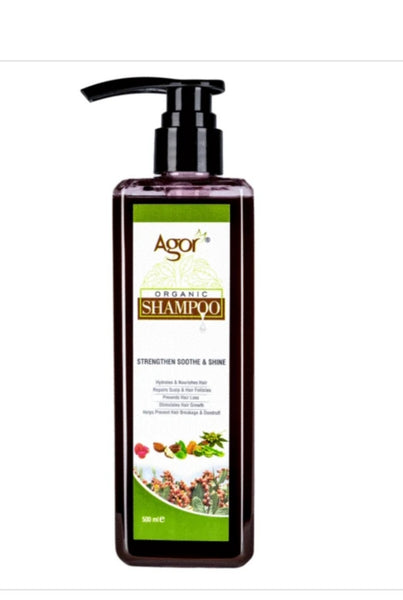 AGOR ORGANIC HAIR SHAMPOO (500ml) – Addisbeauty.com
